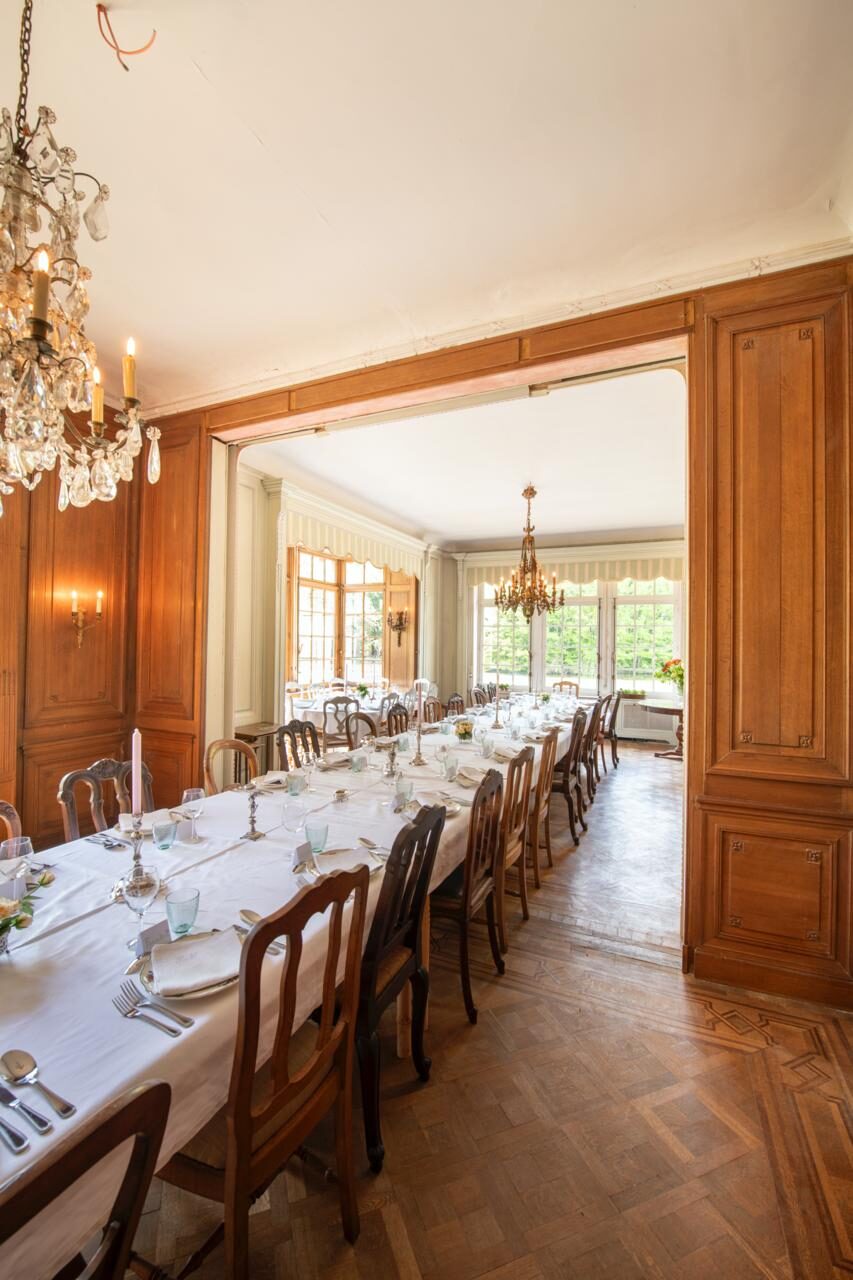 Domaine de la Nèle — the banquet hall