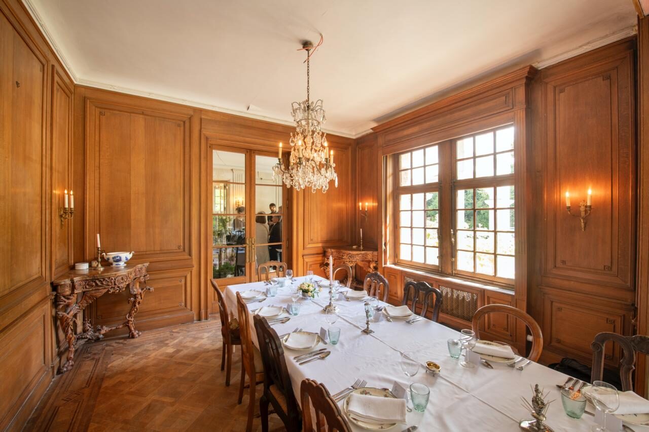 Domaine de la Nèle — the banquet hall