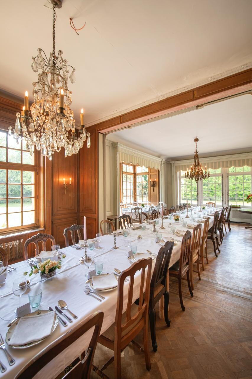 Domaine de la Nèle — the banquet hall