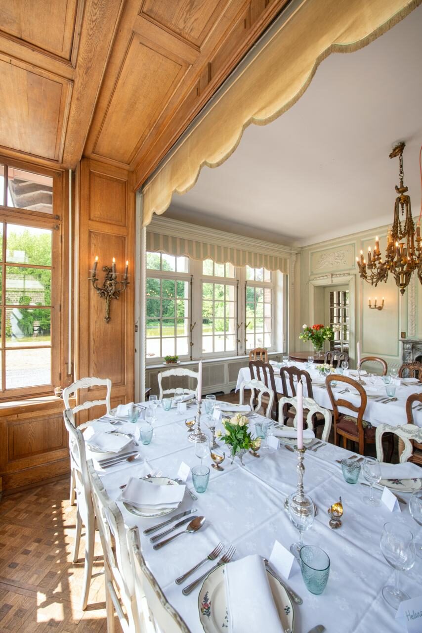 Domaine de la Nèle — the banquet hall