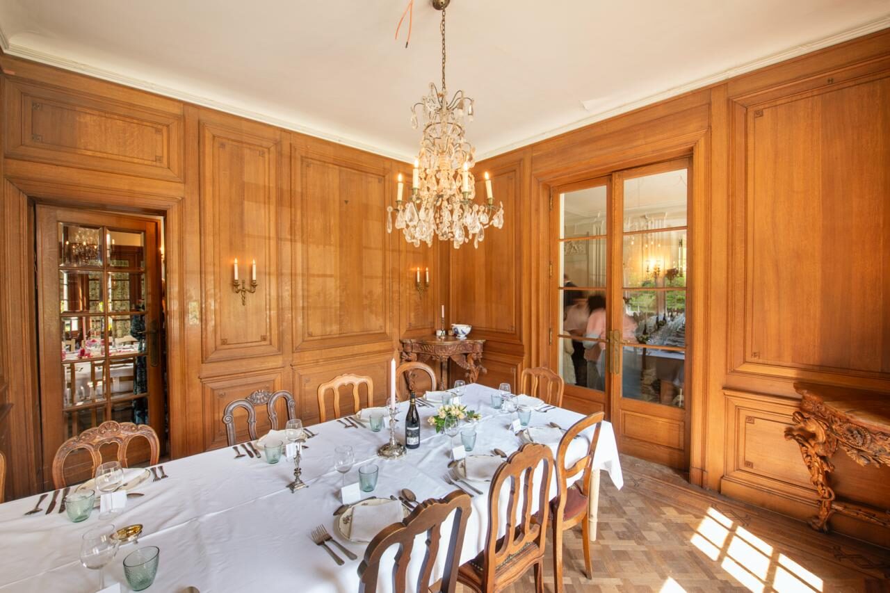 Domaine de la Nèle — the banquet hall
