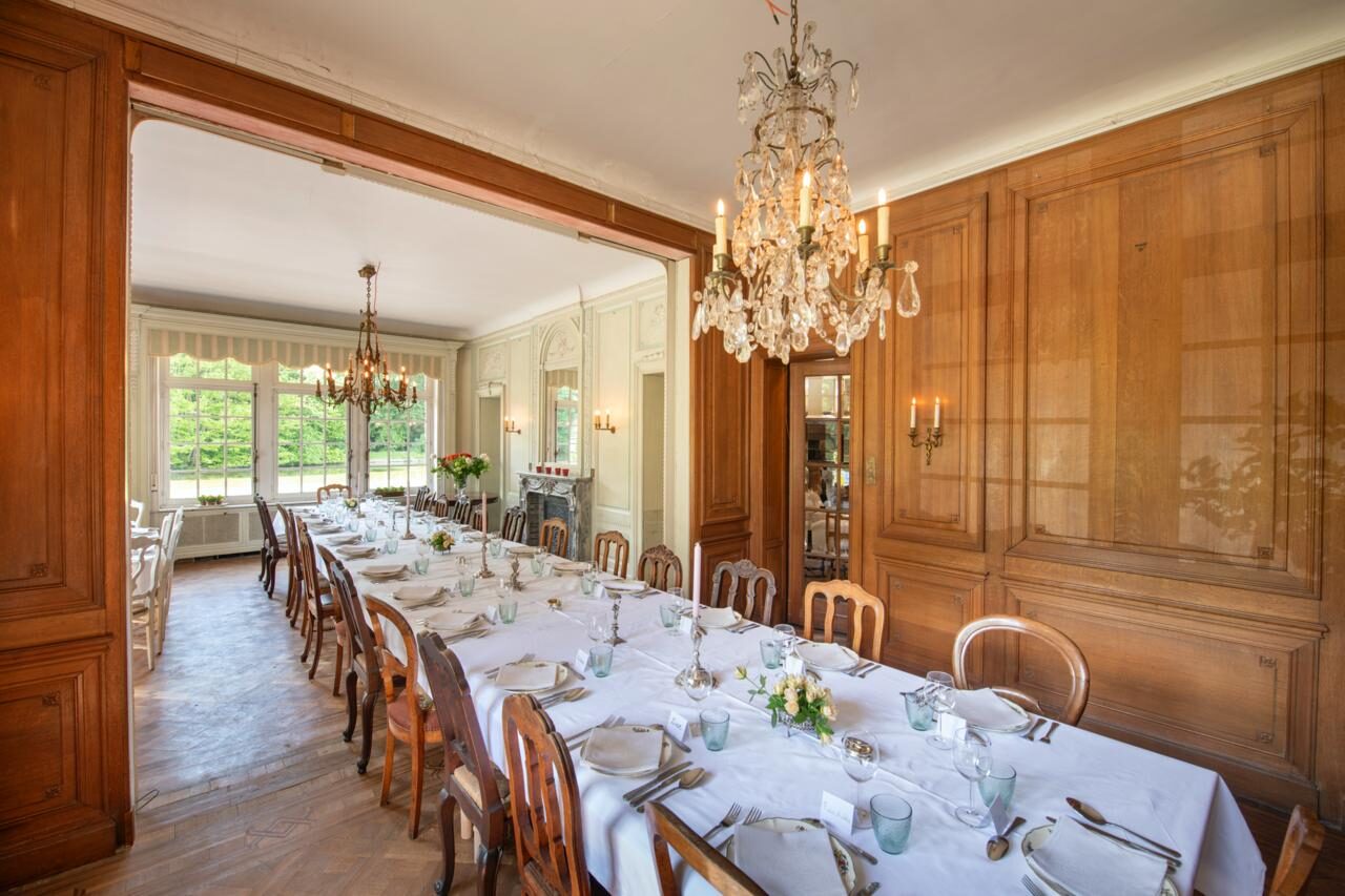 Domaine de la Nèle — the banquet hall