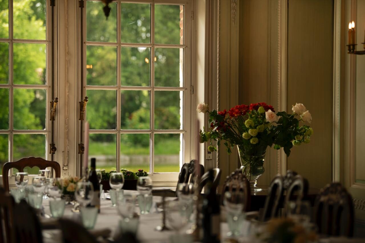 Domaine de la Nèle — the banquet hall
