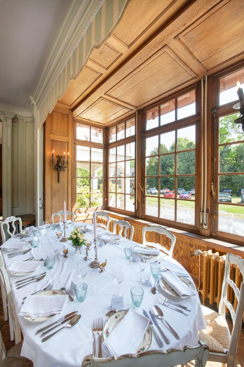 Domaine de la Nèle — the banquet hall