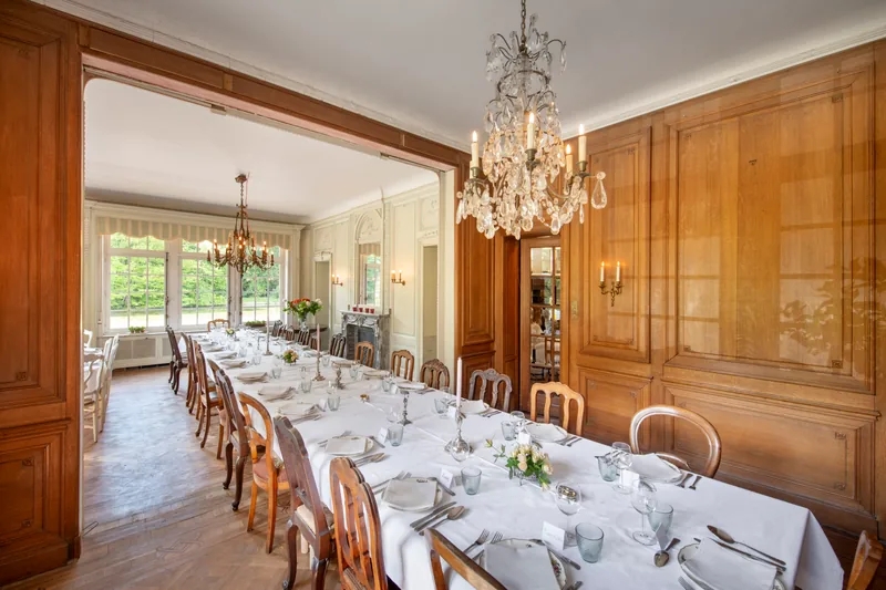 Domaine de la Nèle — the banquet hall