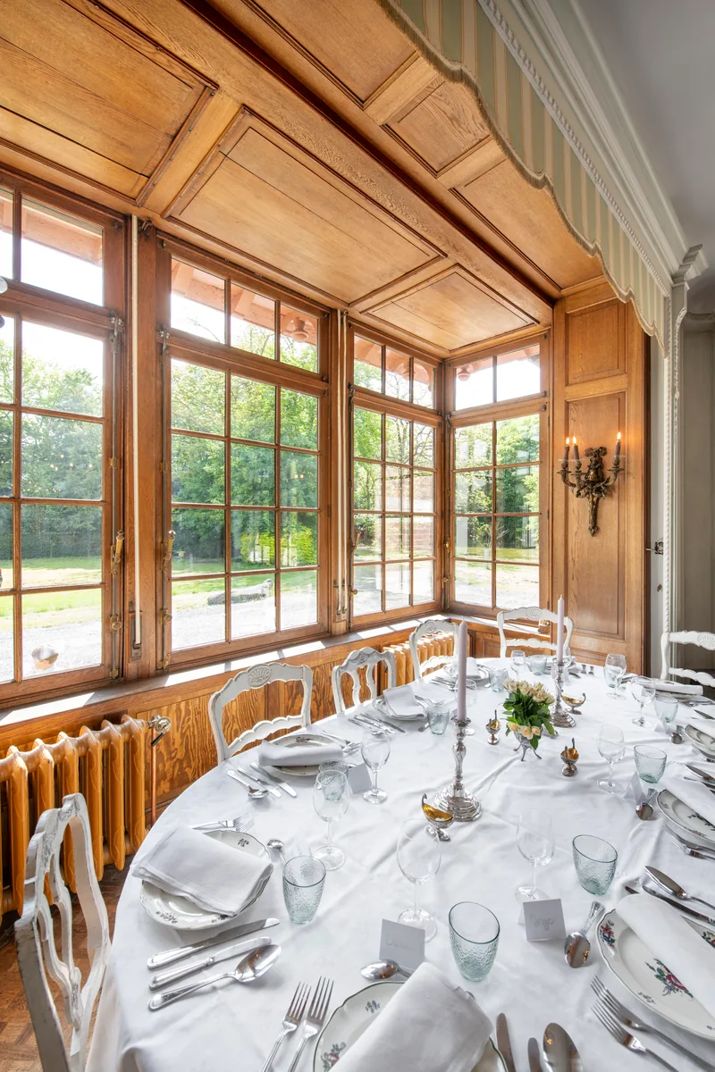 Domaine de la Nèle — the banquet hall