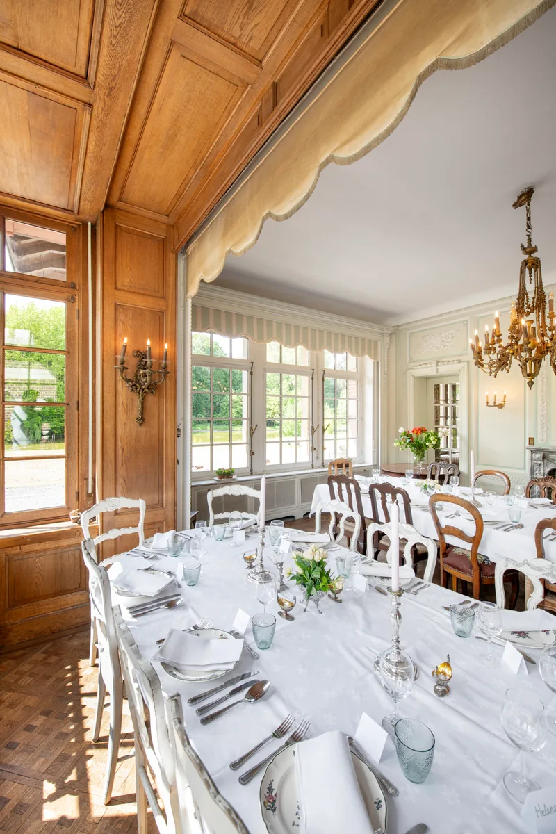 Domaine de la Nèle — the banquet hall