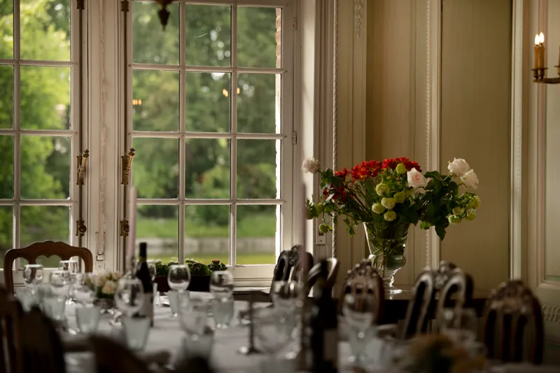 Domaine de la Nèle — the banquet hall